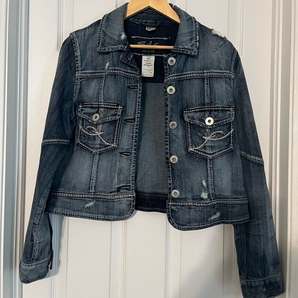Silver Jeans Co. Cameron Denim Jean Jacket Girl’s Large